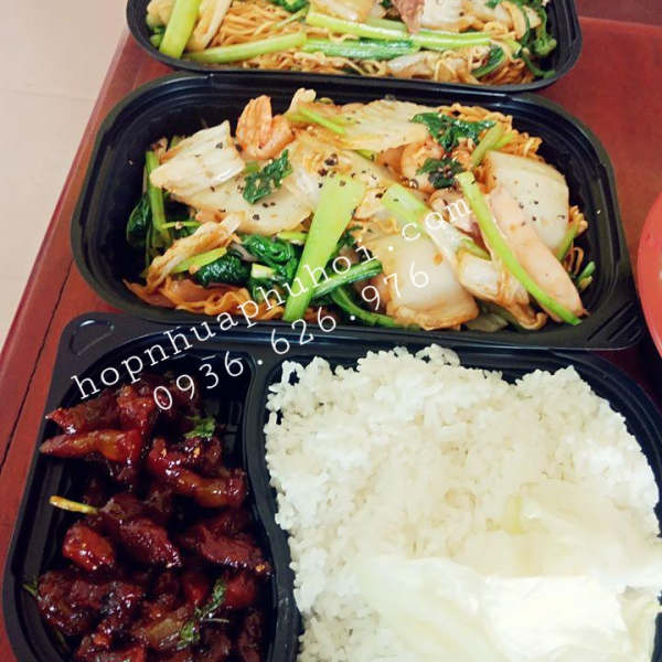HỘP NHỰA ĐỰNG CƠM 2 NGĂN HT17